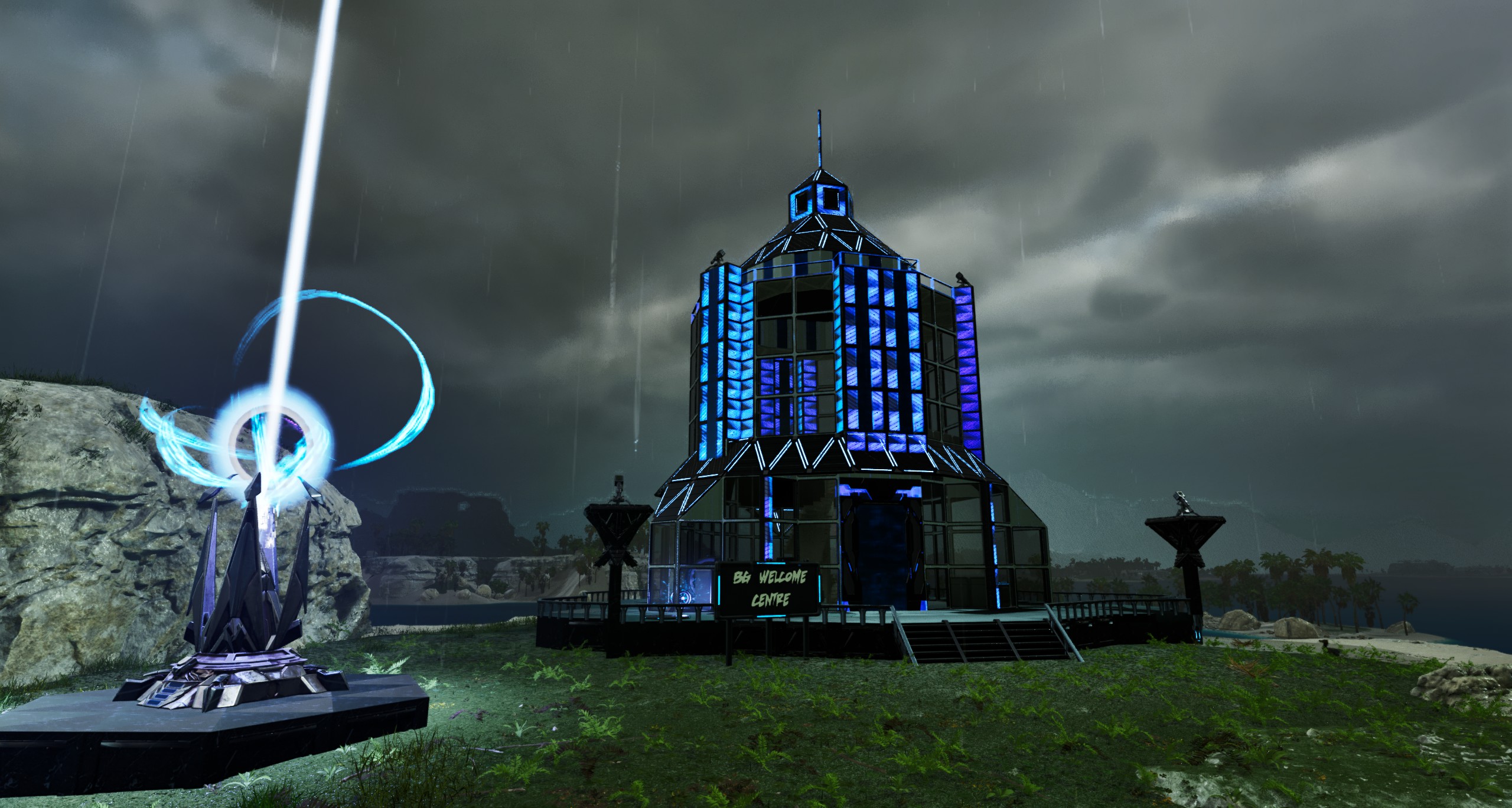 BG Gaming's Welcome Centre on Astraeos, ARK: Survival Ascended