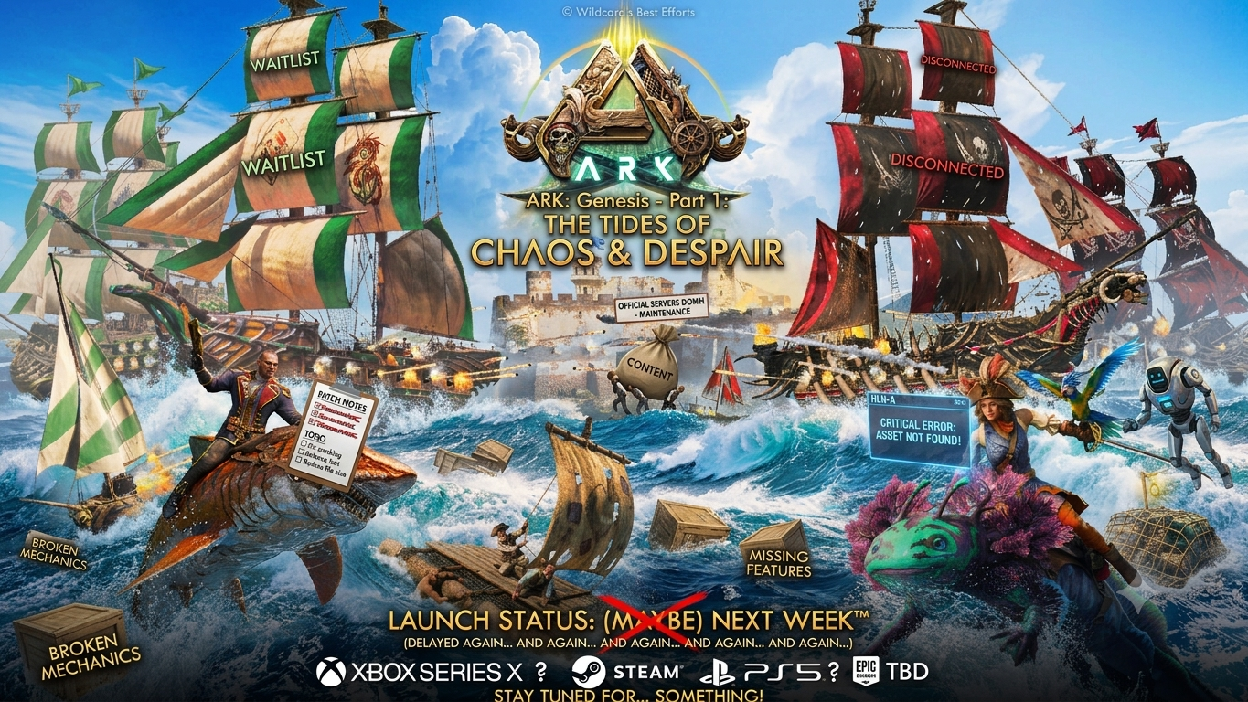 Is ARK Official Network down? ARK Genesis Part 1 offline for second network-wide save rollback